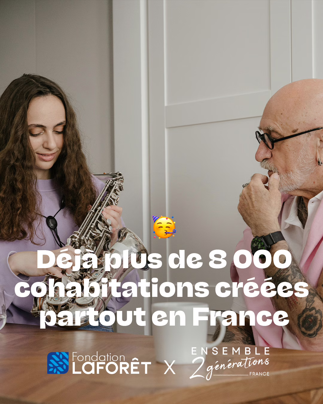 Ensemble 2 Générations - Partenaire Fondation Laforêt